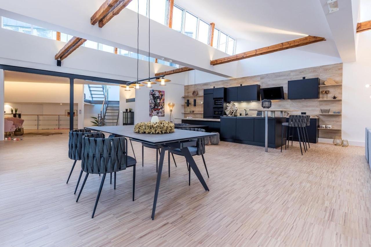 Luxus Wellness Loft - 245Qm - Designwohnen Im Zentrum กือเทอร์สโล ภายนอก รูปภาพ