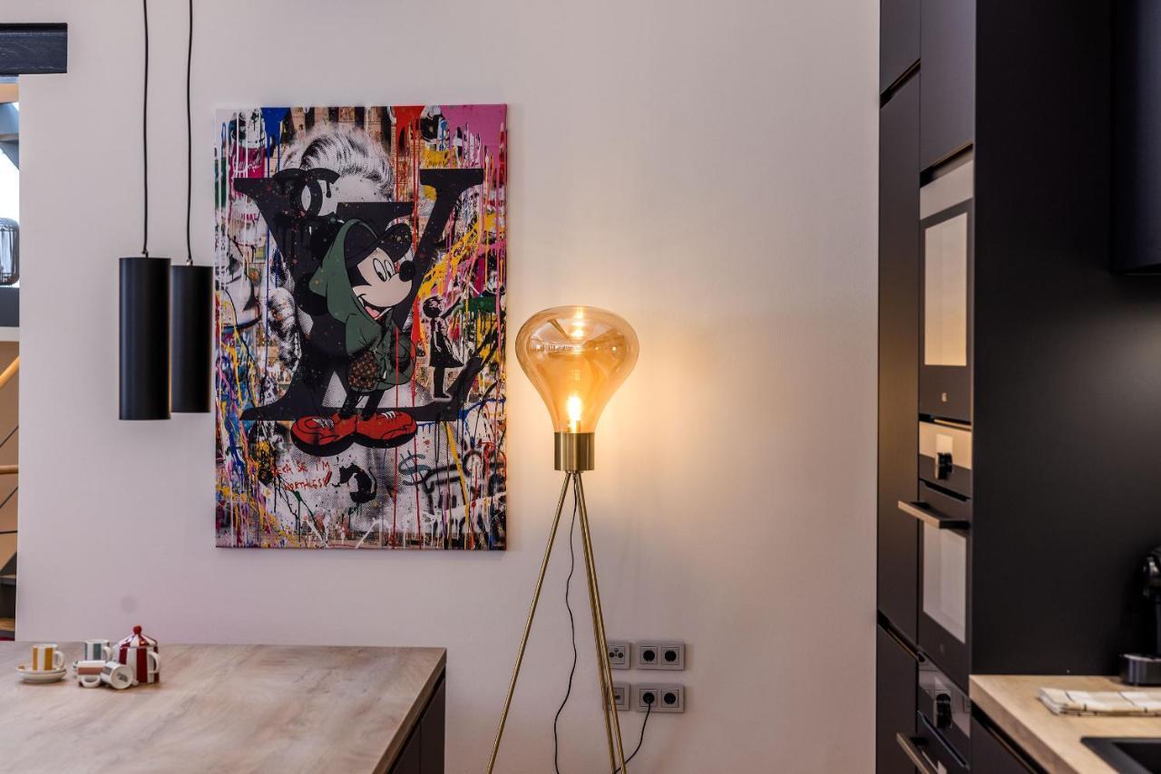 Luxus Wellness Loft - 245Qm - Designwohnen Im Zentrum กือเทอร์สโล ภายนอก รูปภาพ