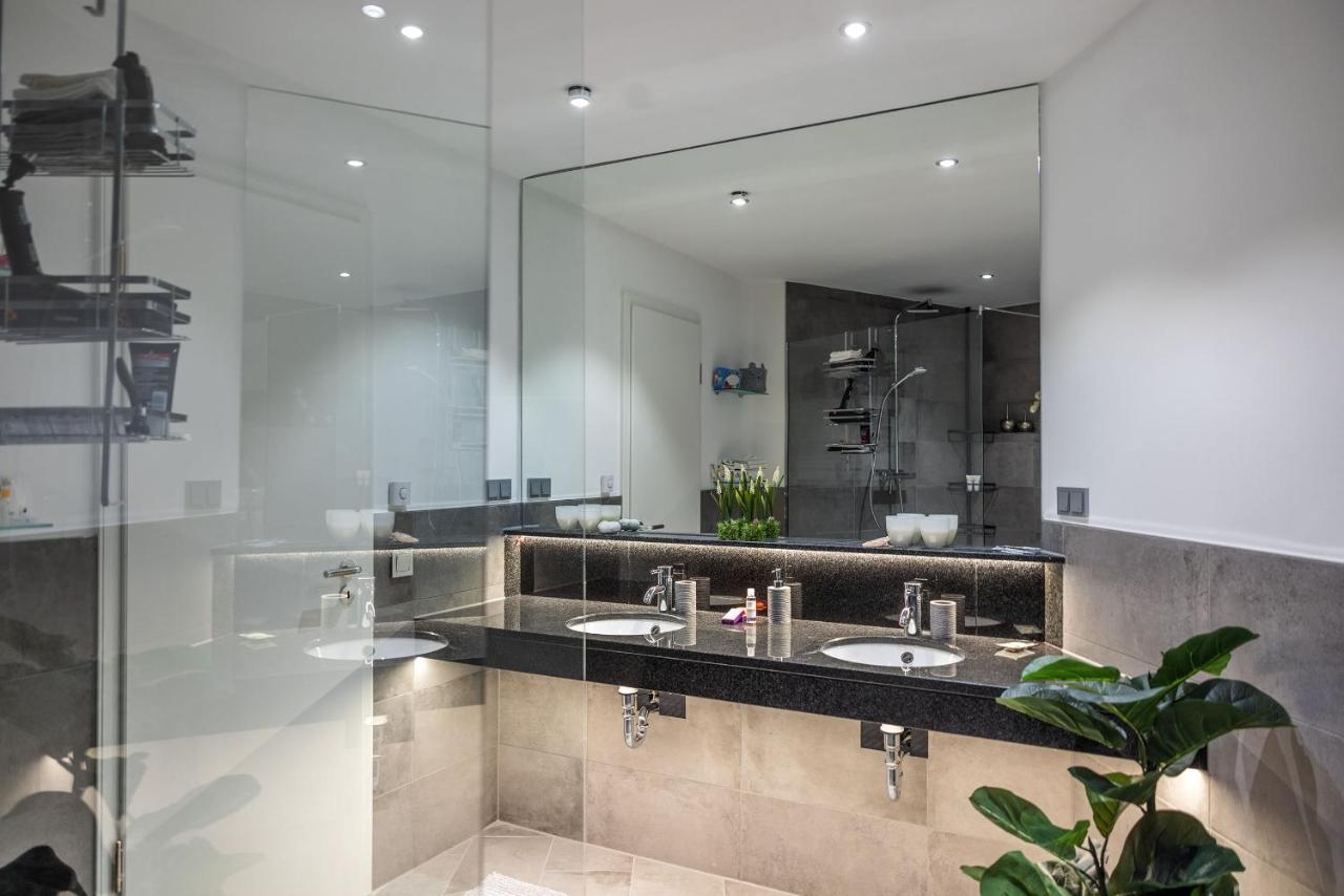 Luxus Wellness Loft - 245Qm - Designwohnen Im Zentrum กือเทอร์สโล ภายนอก รูปภาพ