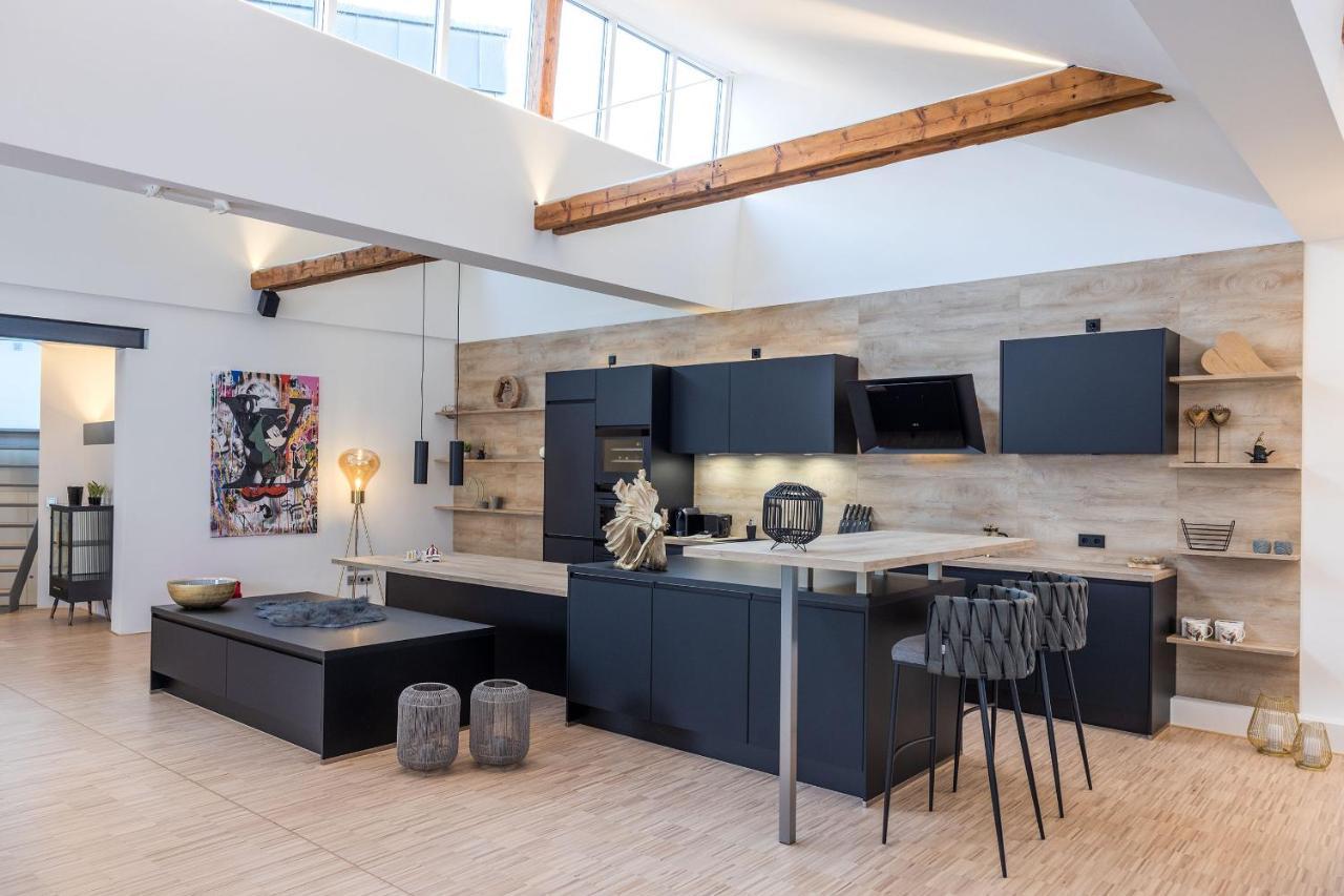 Luxus Wellness Loft - 245Qm - Designwohnen Im Zentrum กือเทอร์สโล ภายนอก รูปภาพ