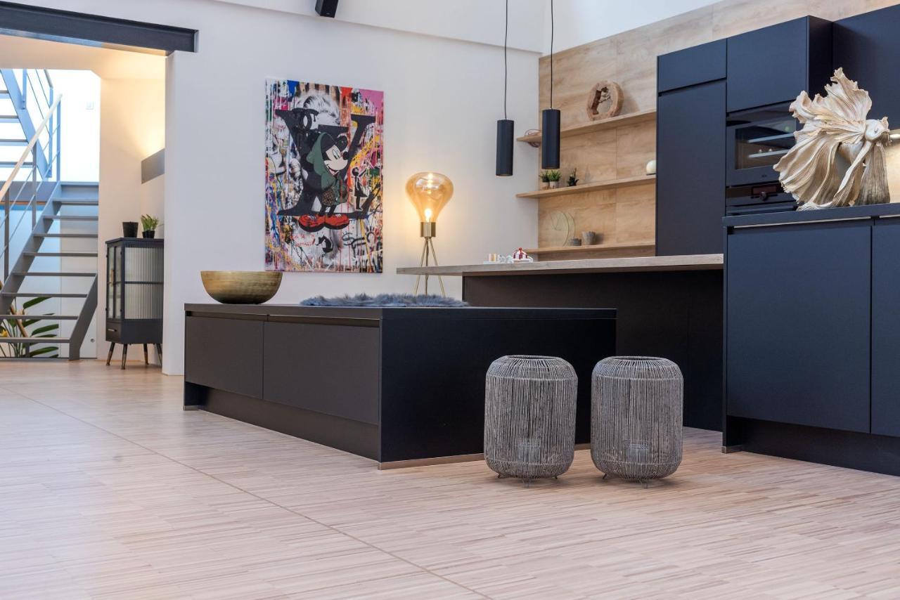 Luxus Wellness Loft - 245Qm - Designwohnen Im Zentrum กือเทอร์สโล ภายนอก รูปภาพ