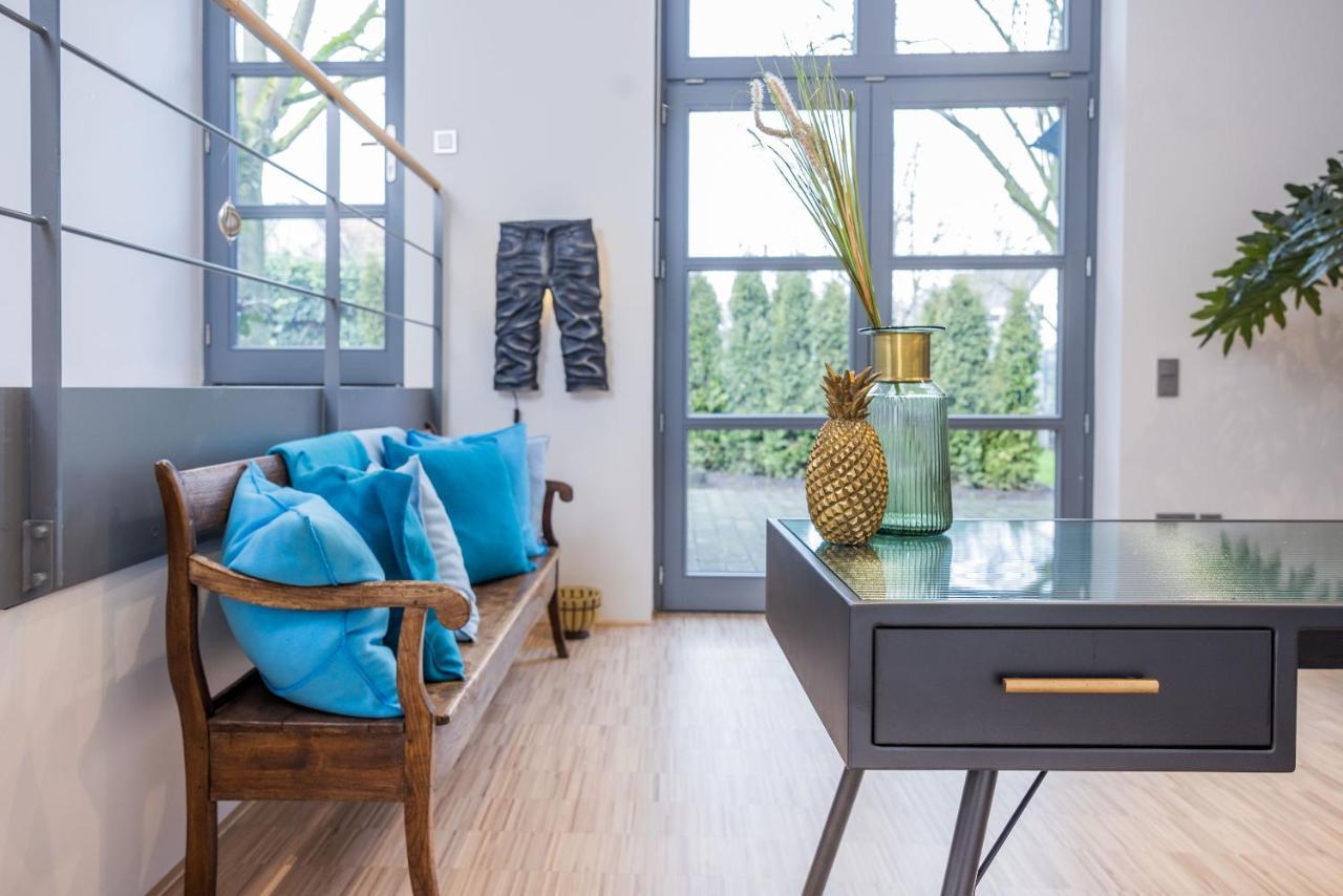 Luxus Wellness Loft - 245Qm - Designwohnen Im Zentrum กือเทอร์สโล ภายนอก รูปภาพ