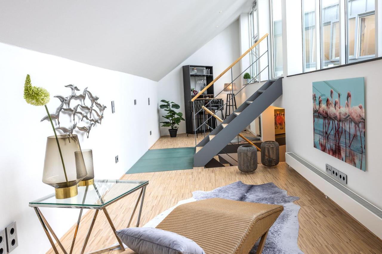 Luxus Wellness Loft - 245Qm - Designwohnen Im Zentrum กือเทอร์สโล ภายนอก รูปภาพ