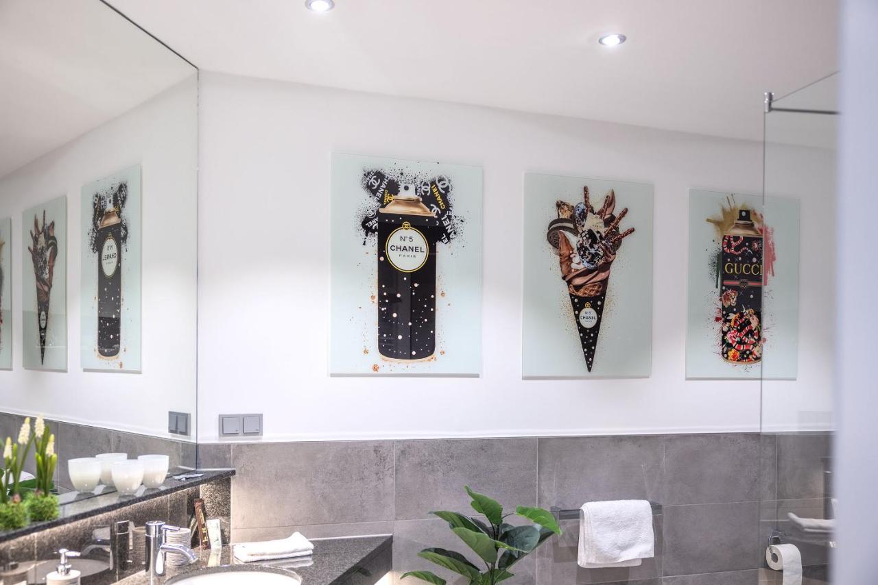 Luxus Wellness Loft - 245Qm - Designwohnen Im Zentrum กือเทอร์สโล ภายนอก รูปภาพ